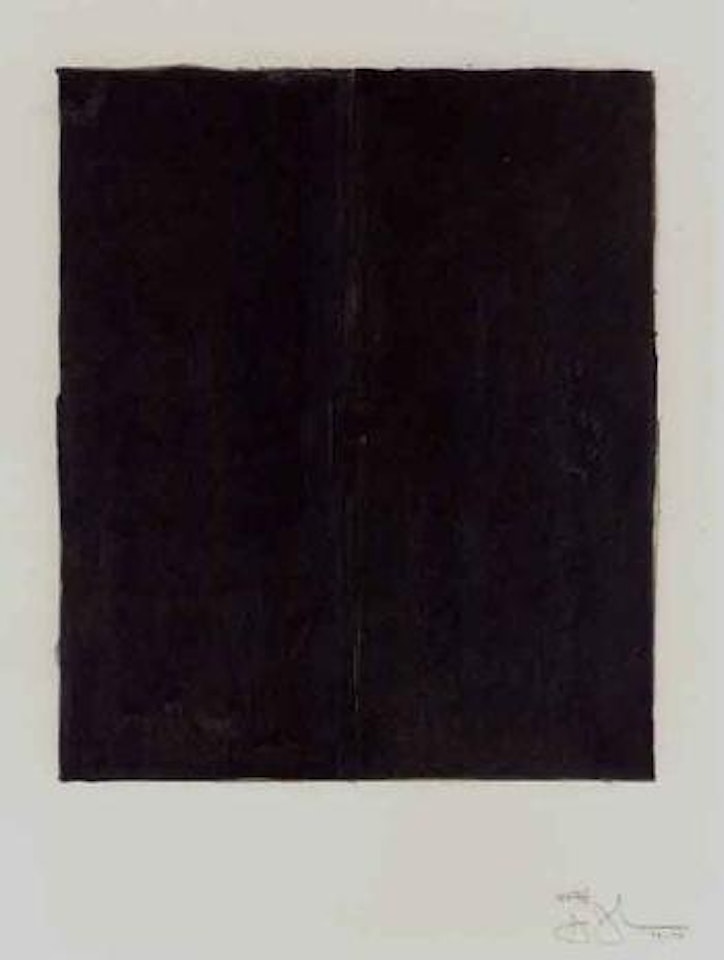 Painting with a ball by Jasper Johns