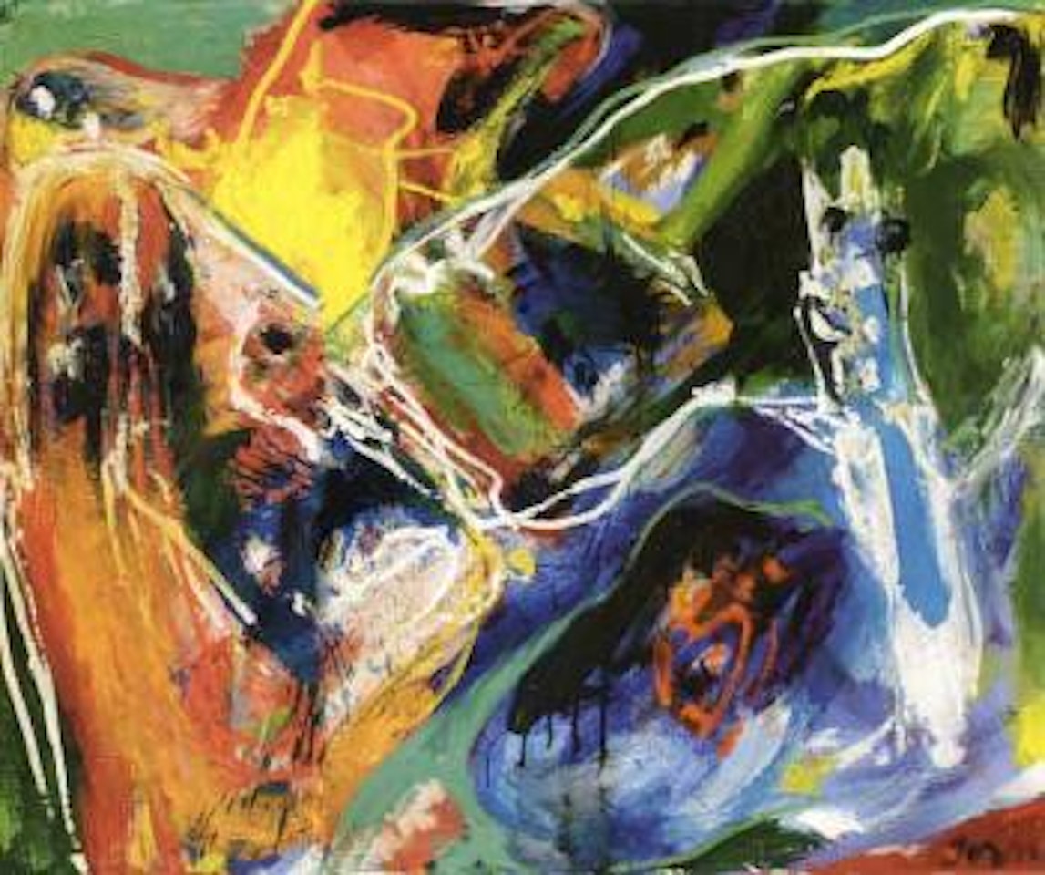 Bevaeget mode - moving encounter by Asger Jorn