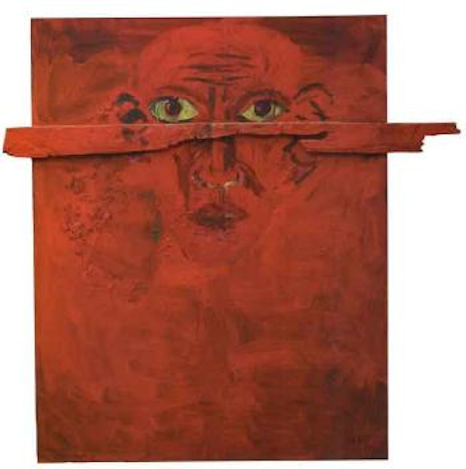 Red head by Rainer Fetting