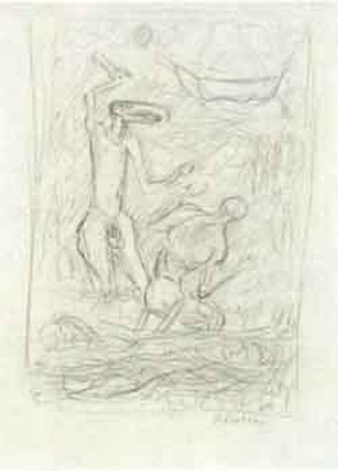 Cain and Abel, hearse by Alfred Kubin