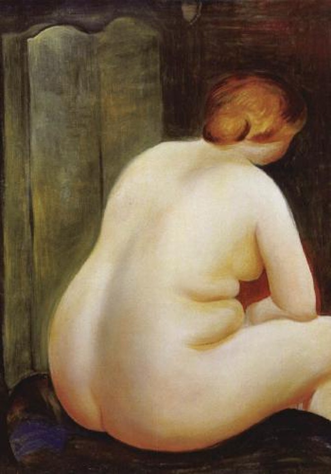 Nu de dos, Kiki de Montparnasse by Moïse Kisling