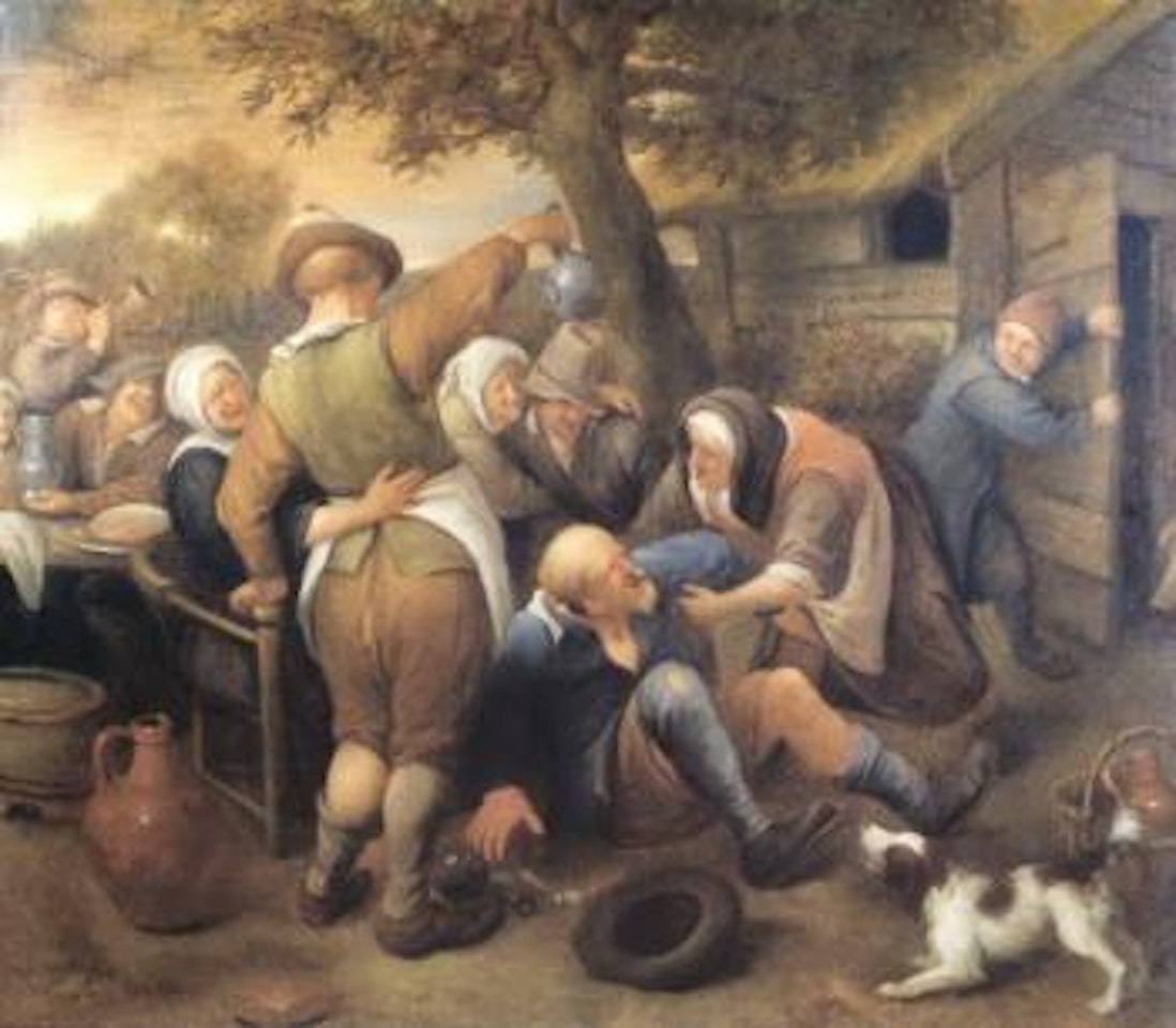 Merry company by Dutch School