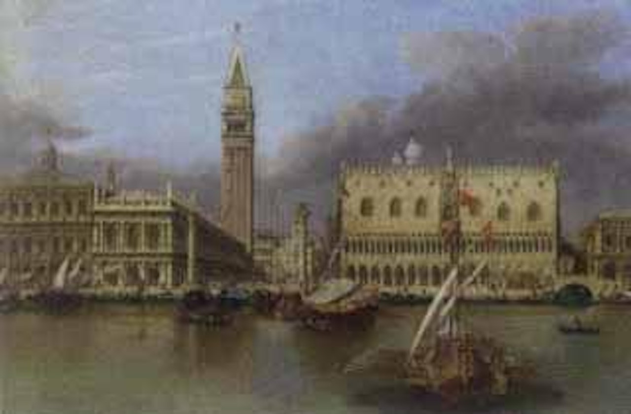 View of the Doge's Palace by Michele Marieschi