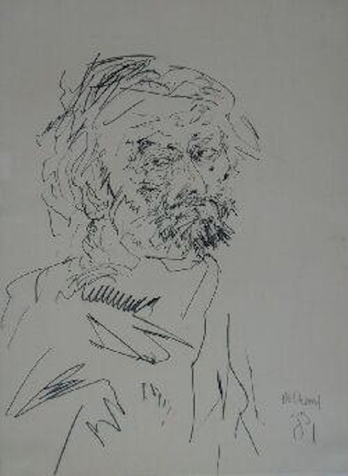Self portrait by John Bellany
