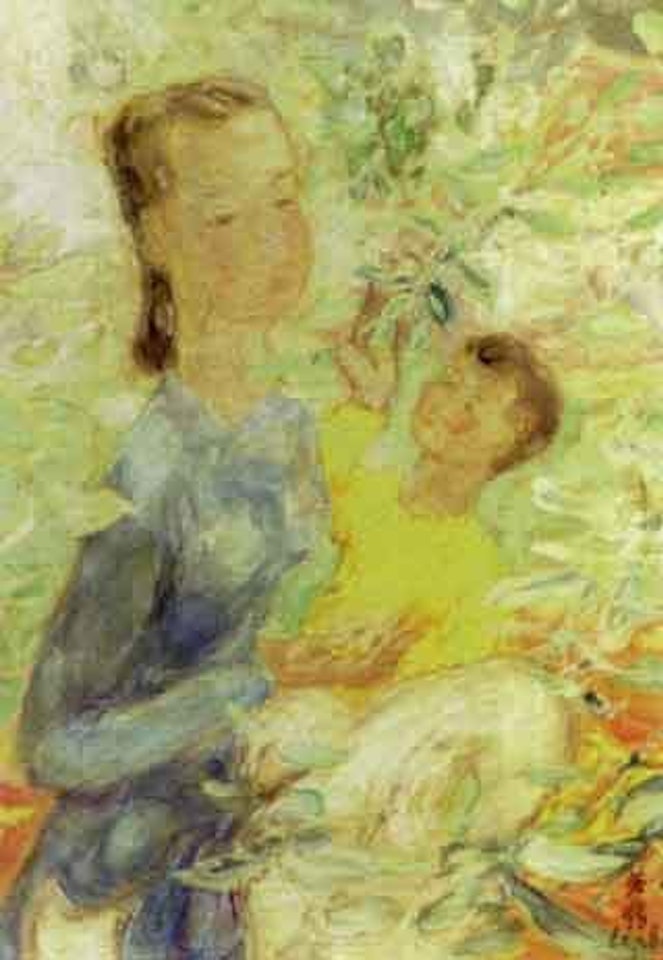 Le mere et l'enfant by Le Pho