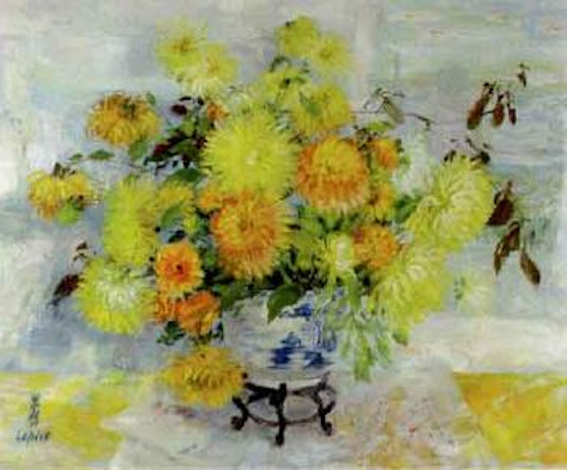 Bouquet of flowers by Le Pho