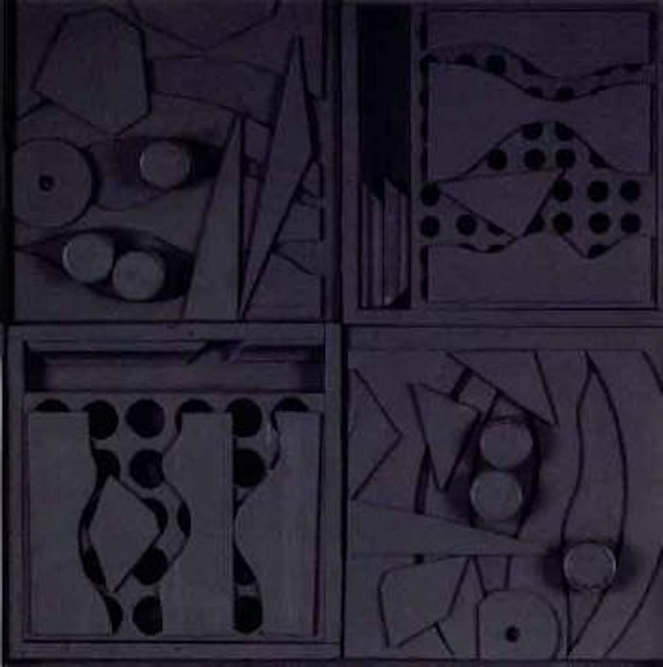 Sky gate SSVII by Louise Nevelson