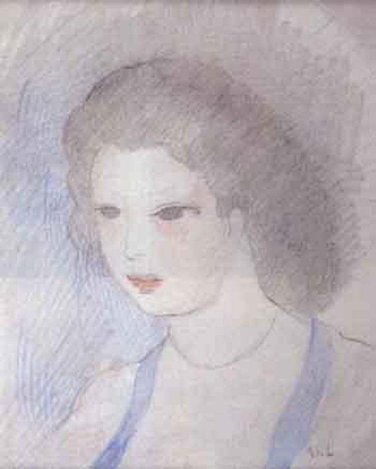 Portrait d'une fillette by Marie Laurencin