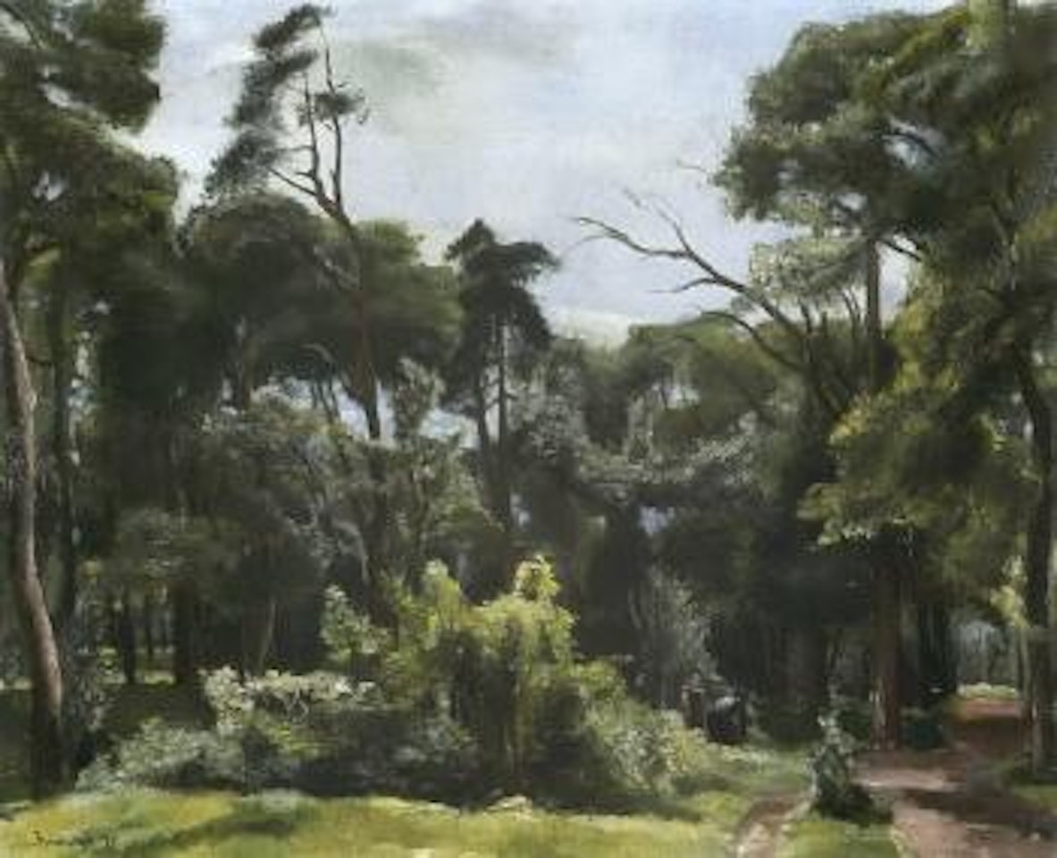 Le bois - No 1 by Maurice Brianchon