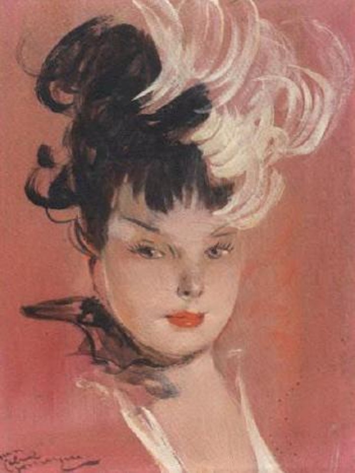 Rirette by Jean Gabriel Domergue