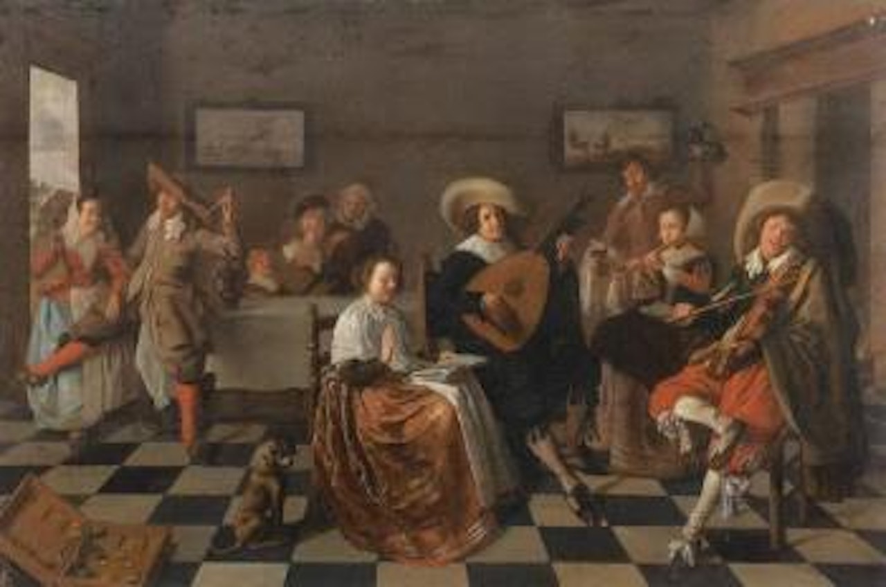Music making by Jan Miense Molenaer