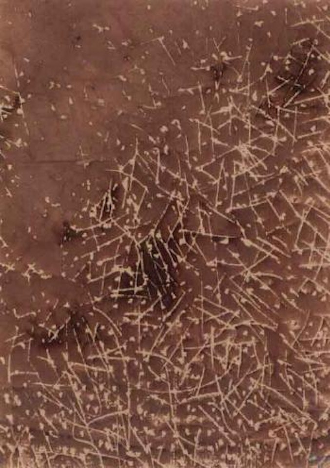 Composition brown by Mark Tobey