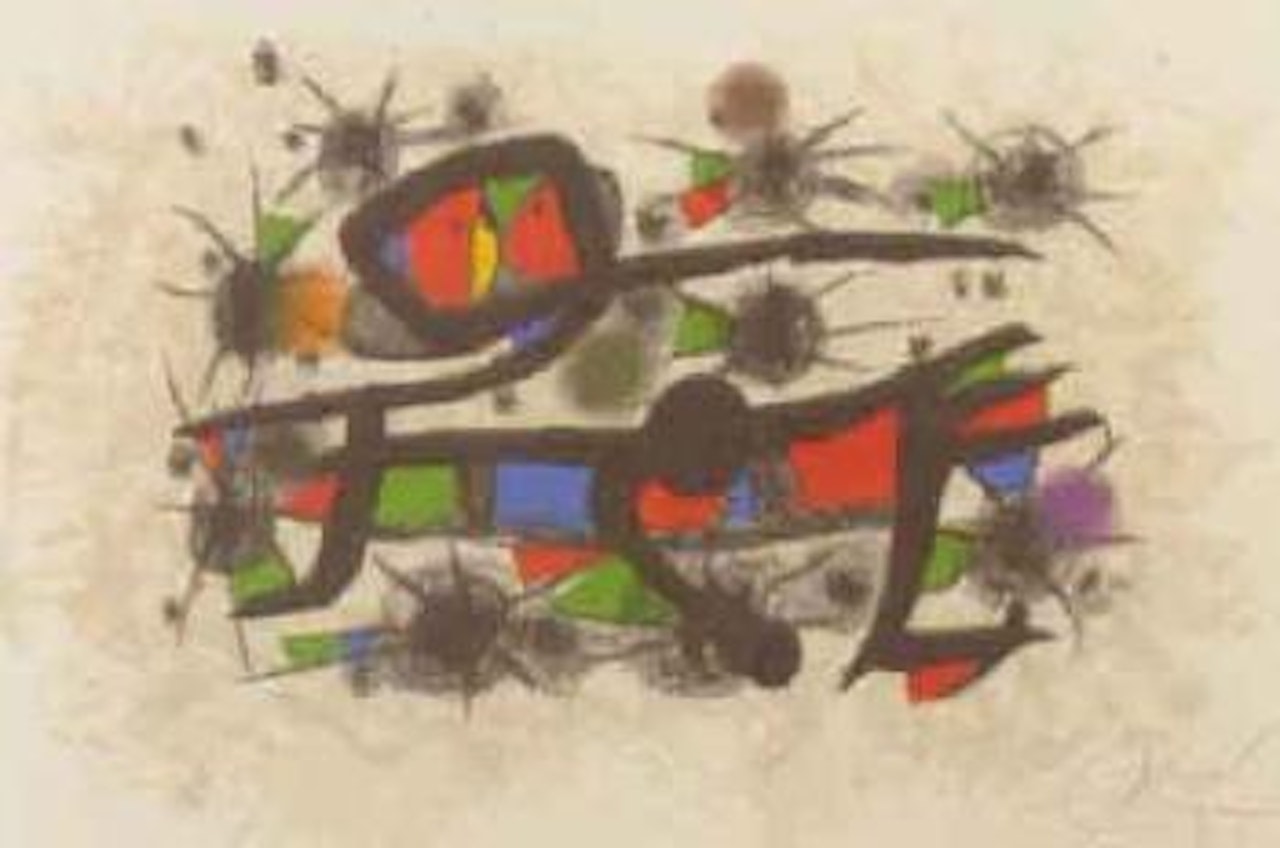 Peinture - poesie by Joan Miró