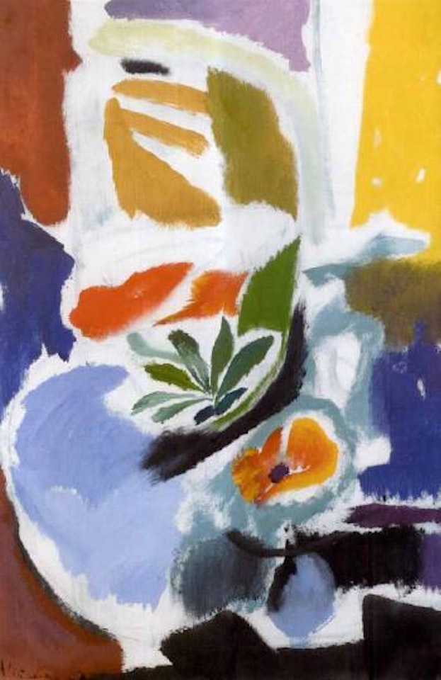 Poppy group by Ivon Hitchens