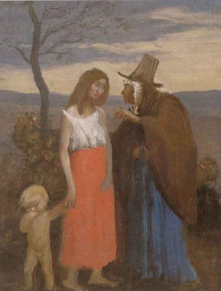Fortune teller by Augustus Edwin John