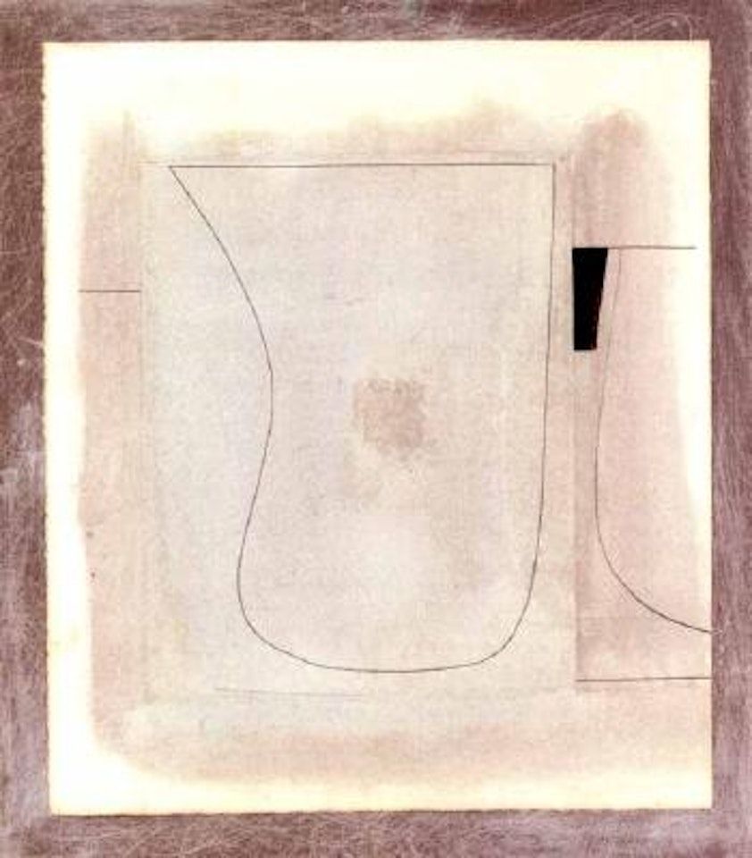 Off green jug, 1968 by Ben Nicholson, O.M.