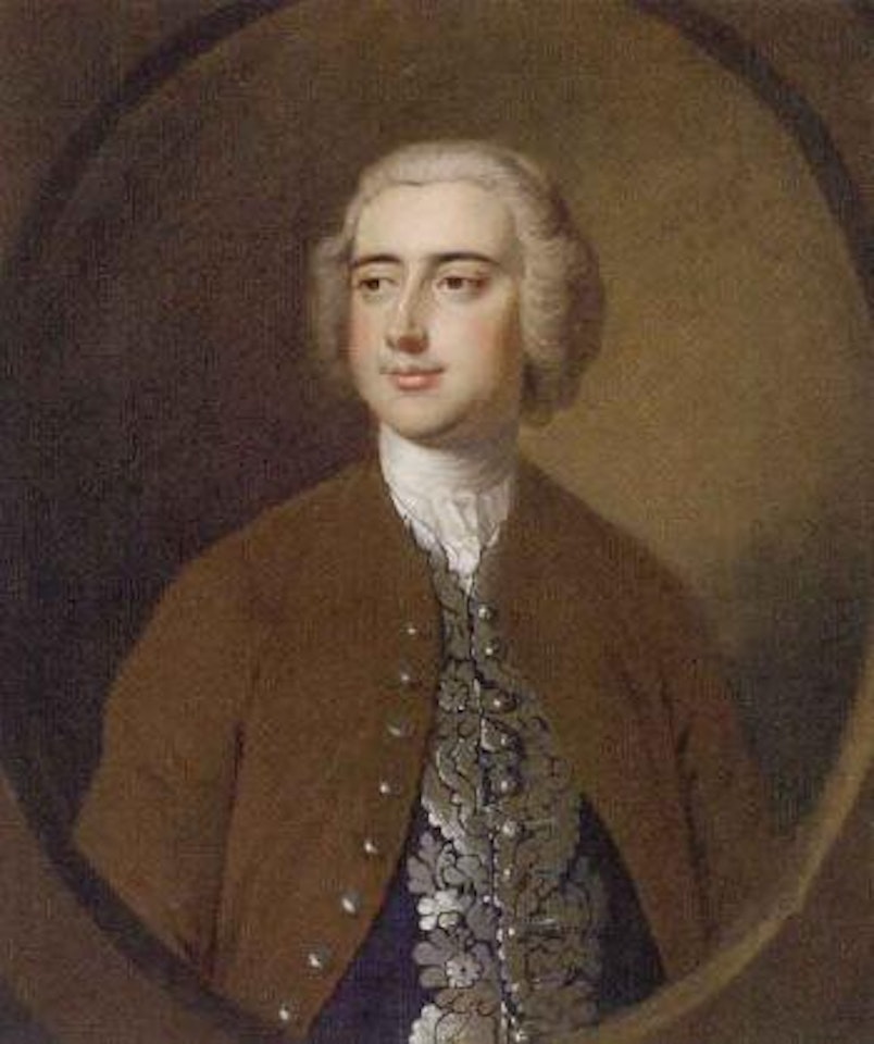 Portrait of Giles Eyre of Box by Thomas Hudson