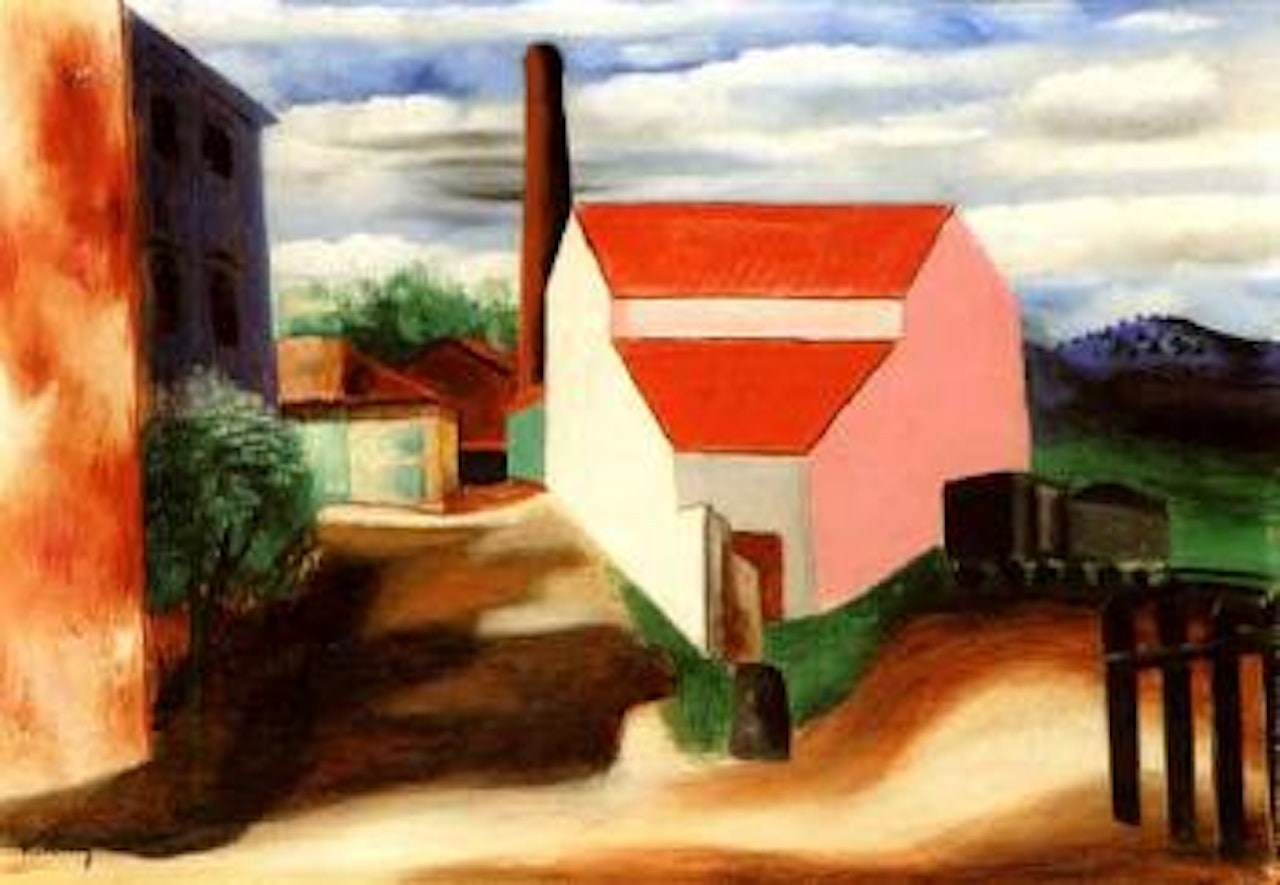 Une maison a Saint Tropez by Moïse Kisling