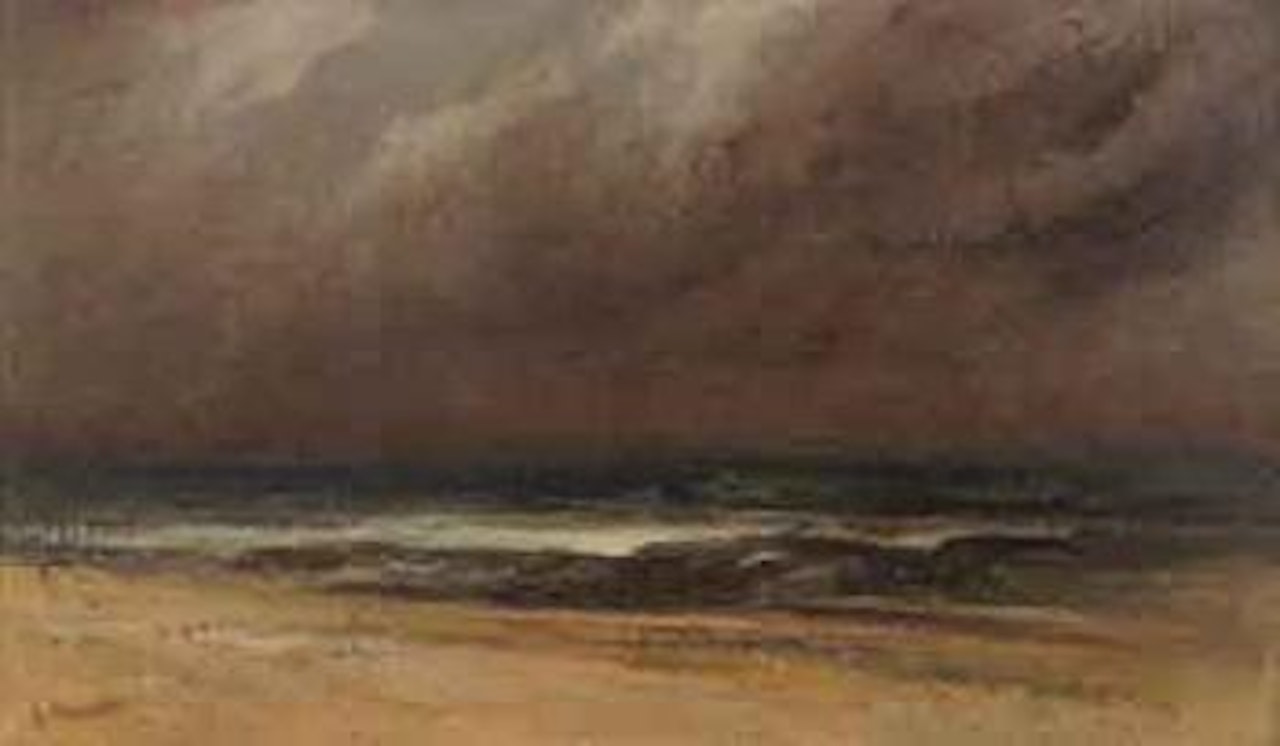 Etude de mer by Gustave Courbet