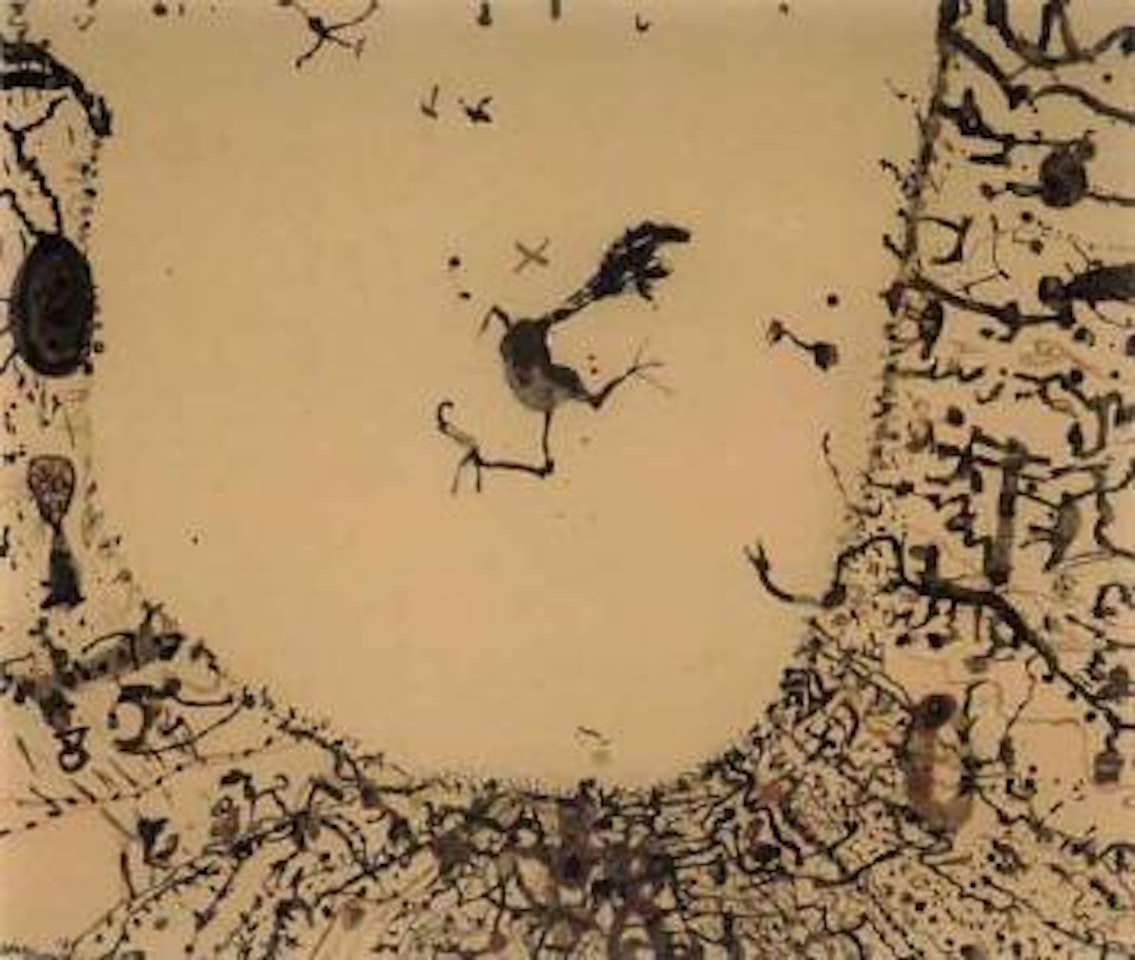 Towards the void no.7 by John Olsen