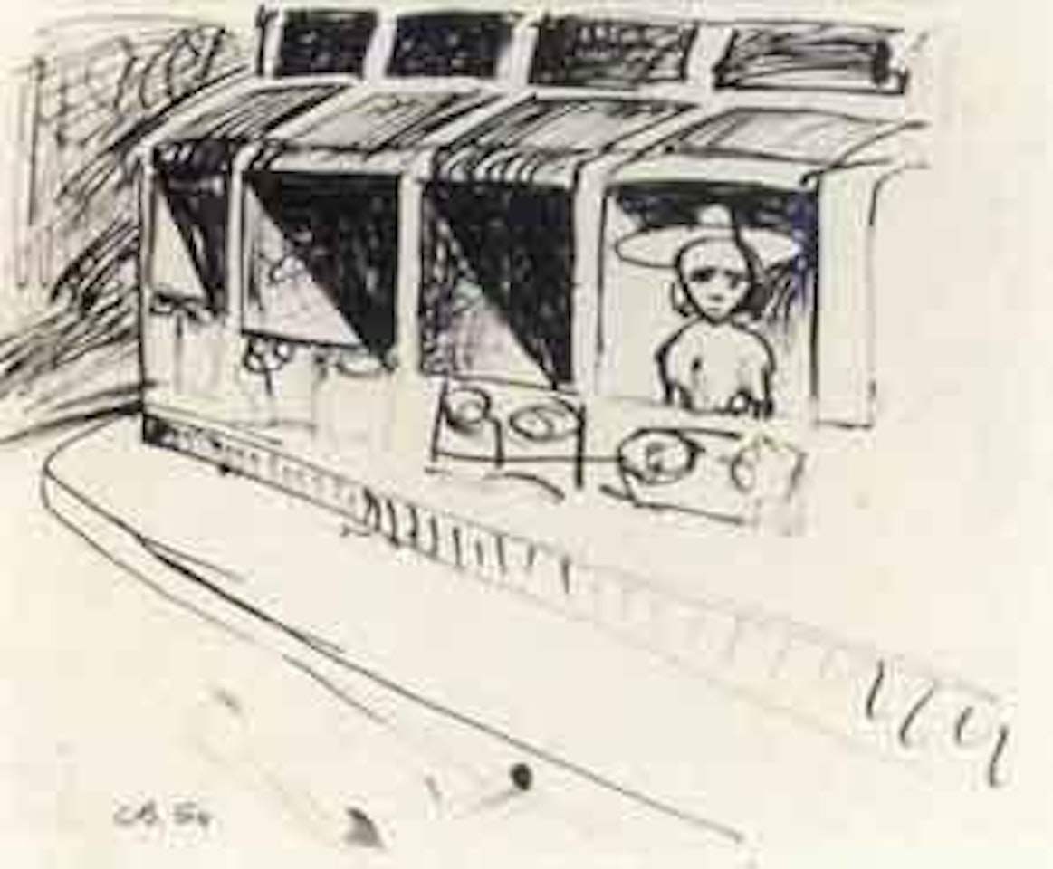 Live within by Charles Blackman