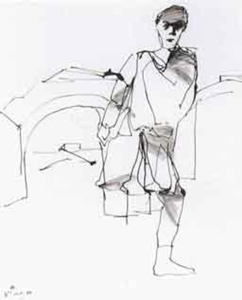 Gallipoli soldier by Sidney Nolan