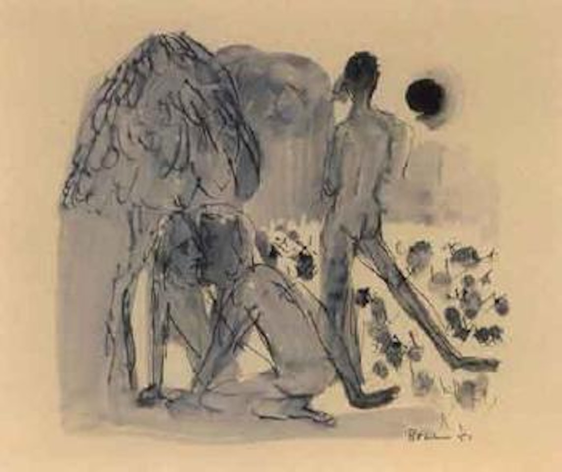 Lovers by Charles Blackman