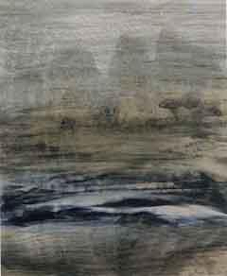 Antarctic landscape by Sidney Nolan