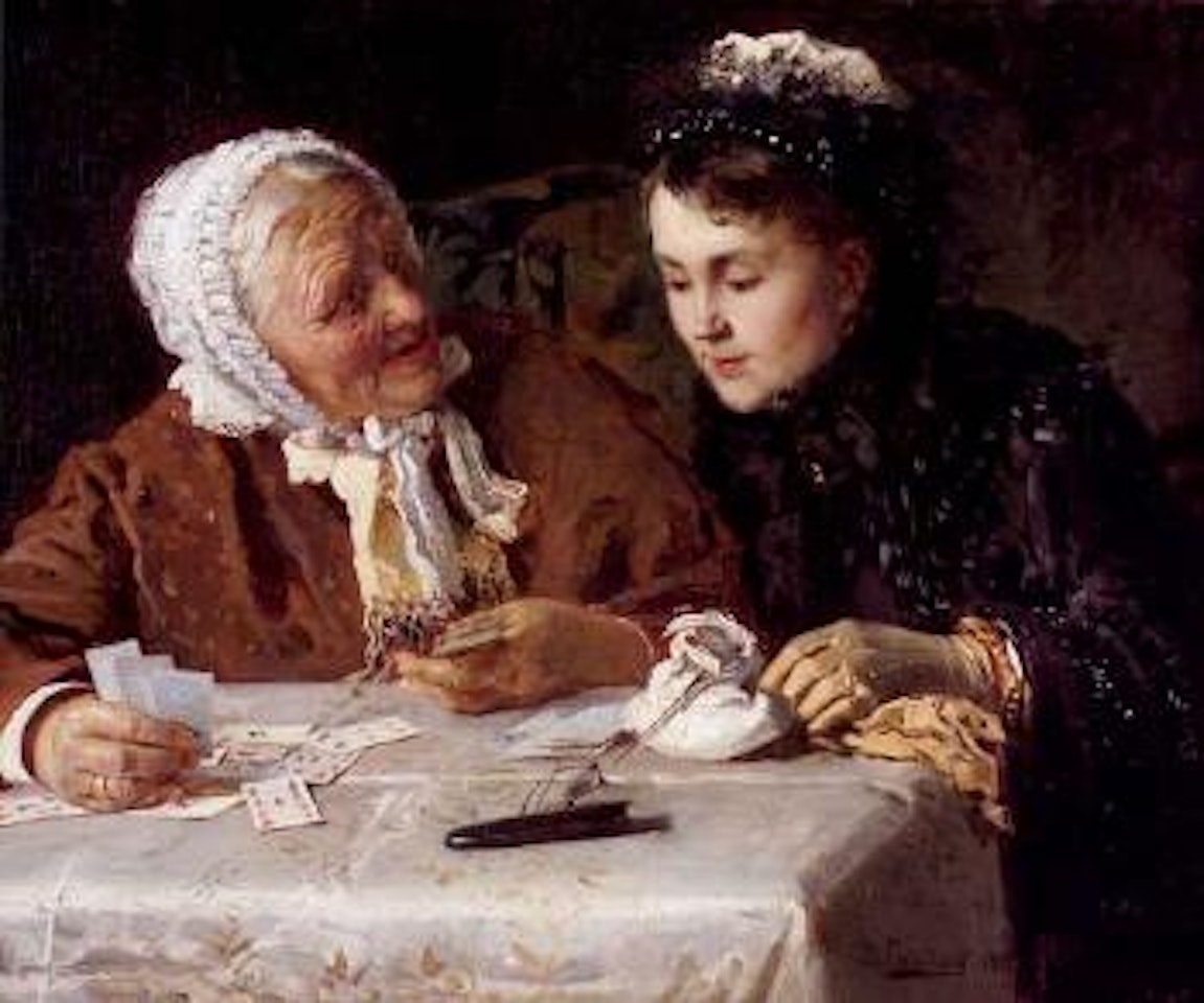 Fortune teller by Vladimir Makovsky