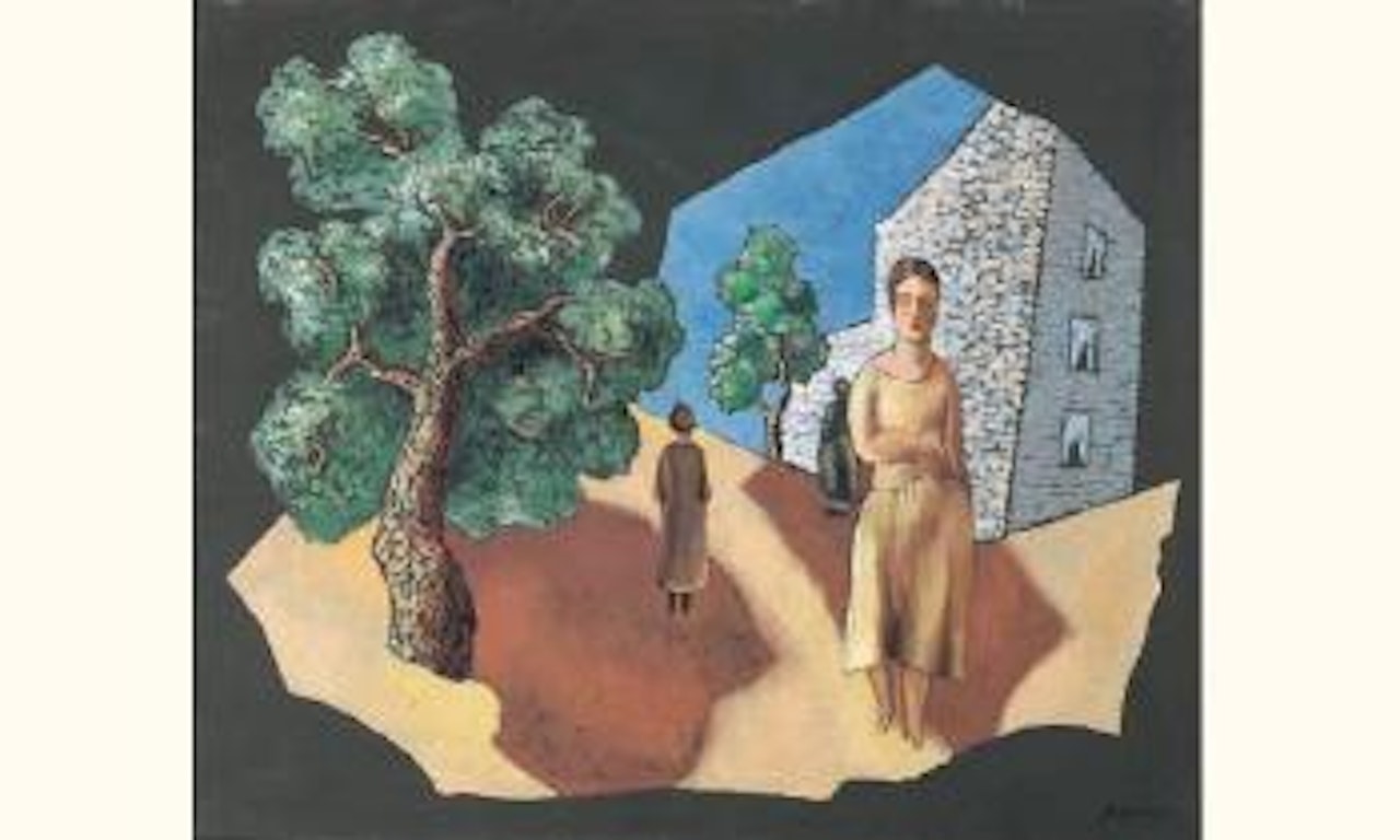 Les promeneuses by Leopold Survage