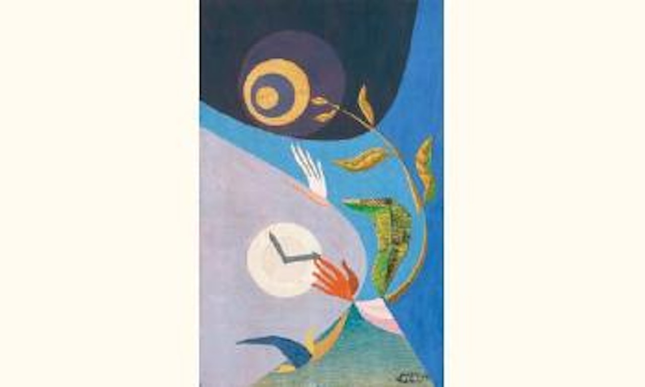Le temps by Leopold Survage