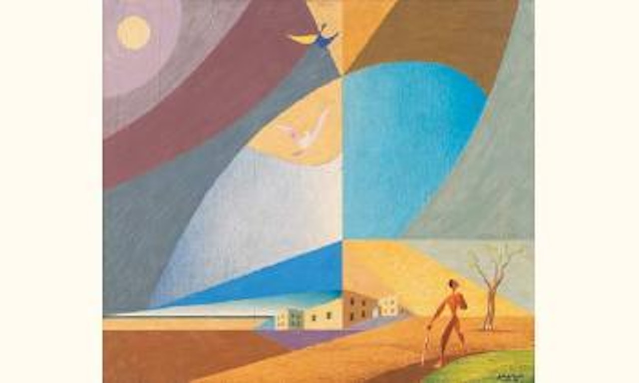Le cultivateur by Leopold Survage