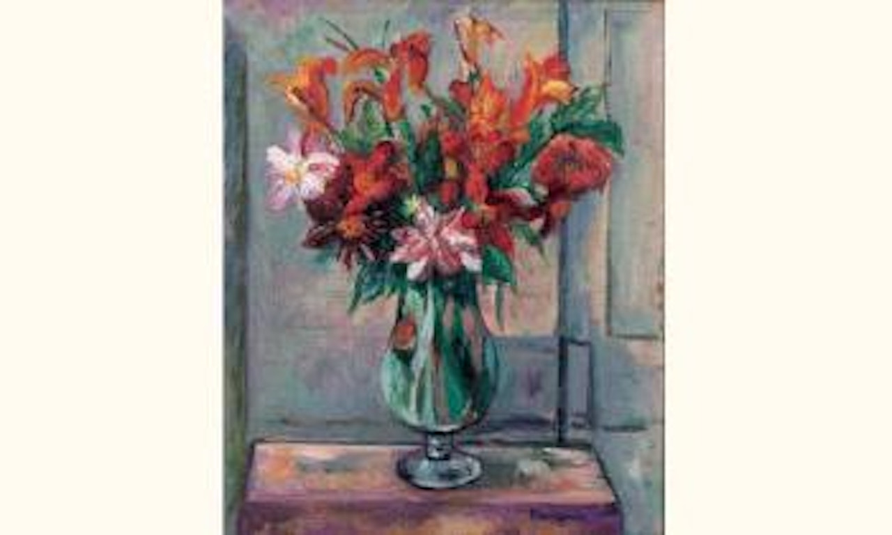 Bouquet compose by Henri Manguin