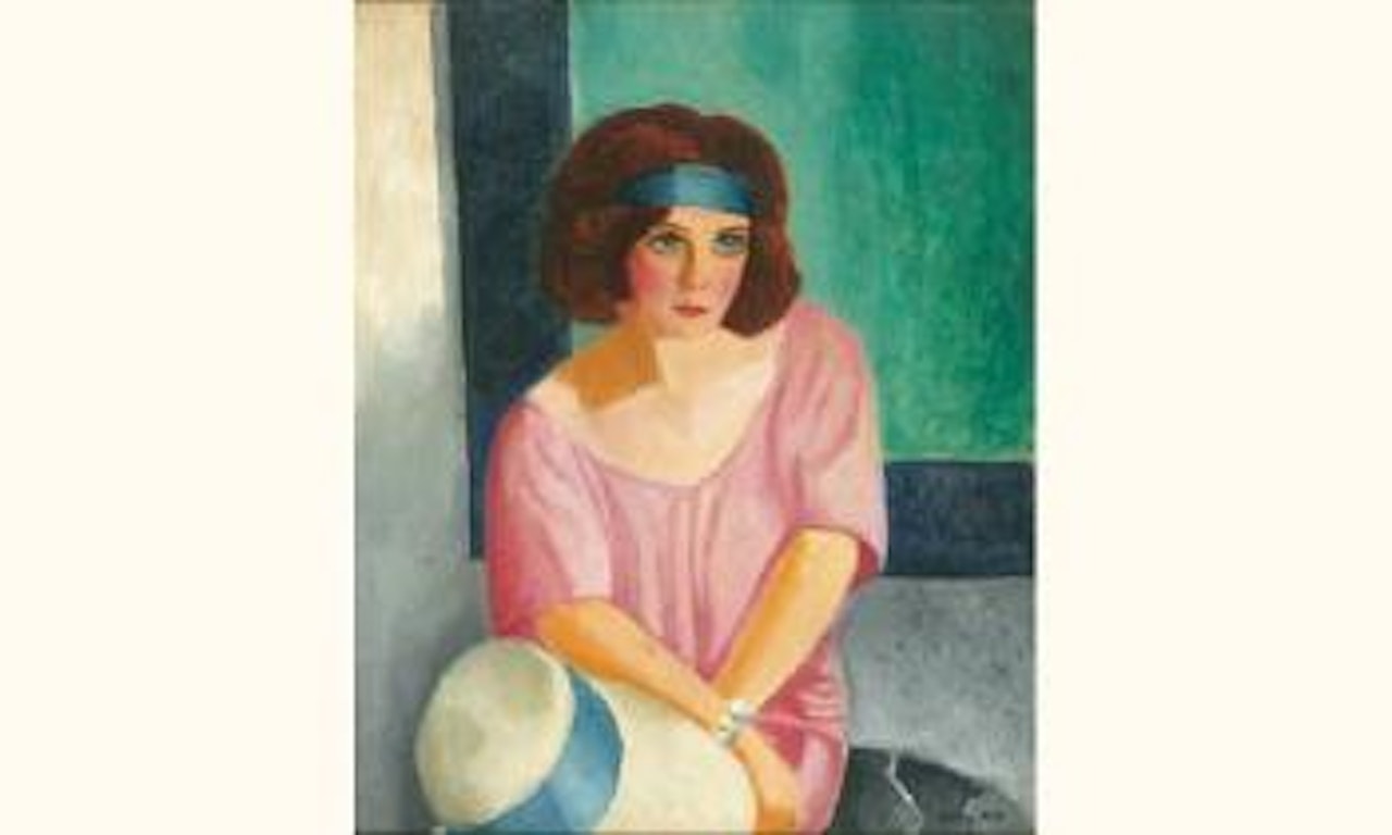 Femme au bandeau by Moïse Kisling