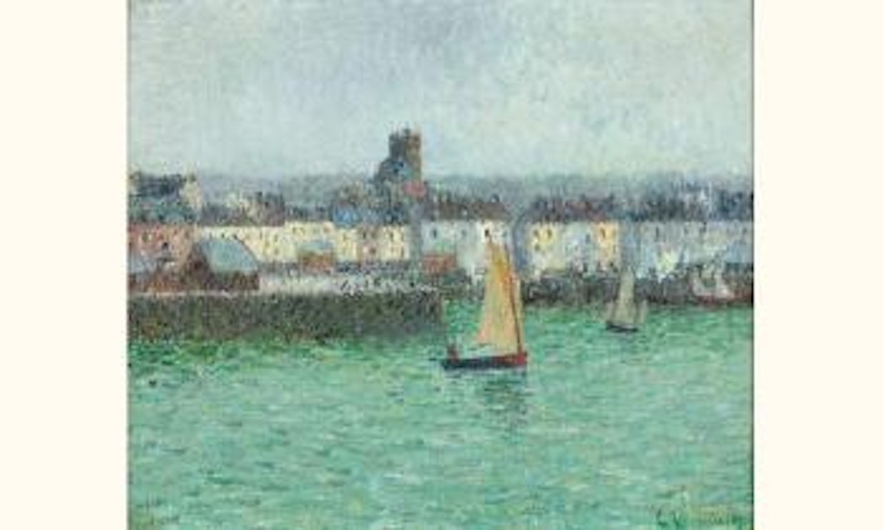 Le port de Dieppe by Gustave Loiseau