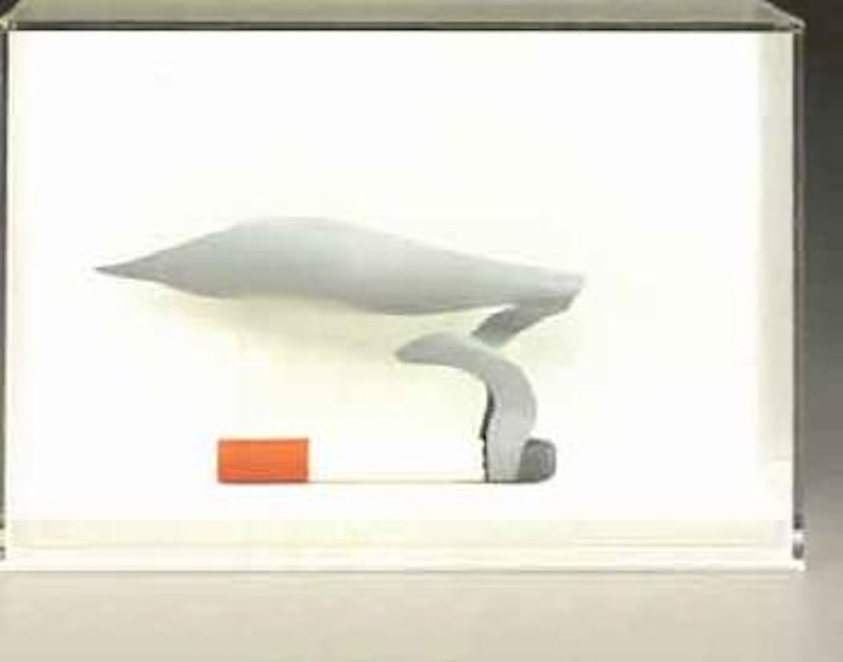 Maquette for a smoking cigarette by Tom Wesselmann