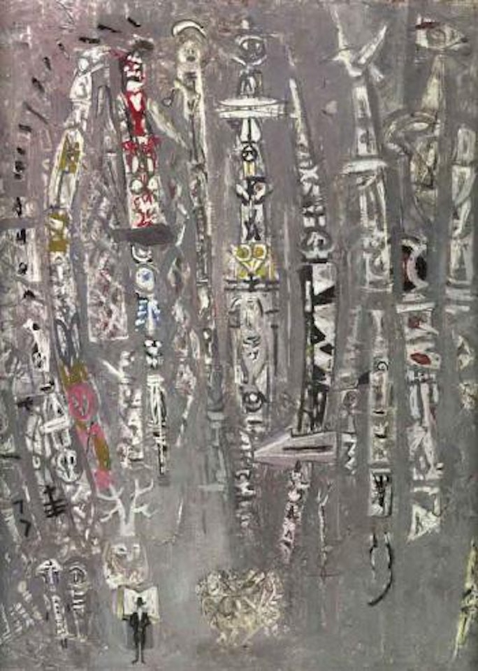 Drums, Indian and Word of God by Mark Tobey