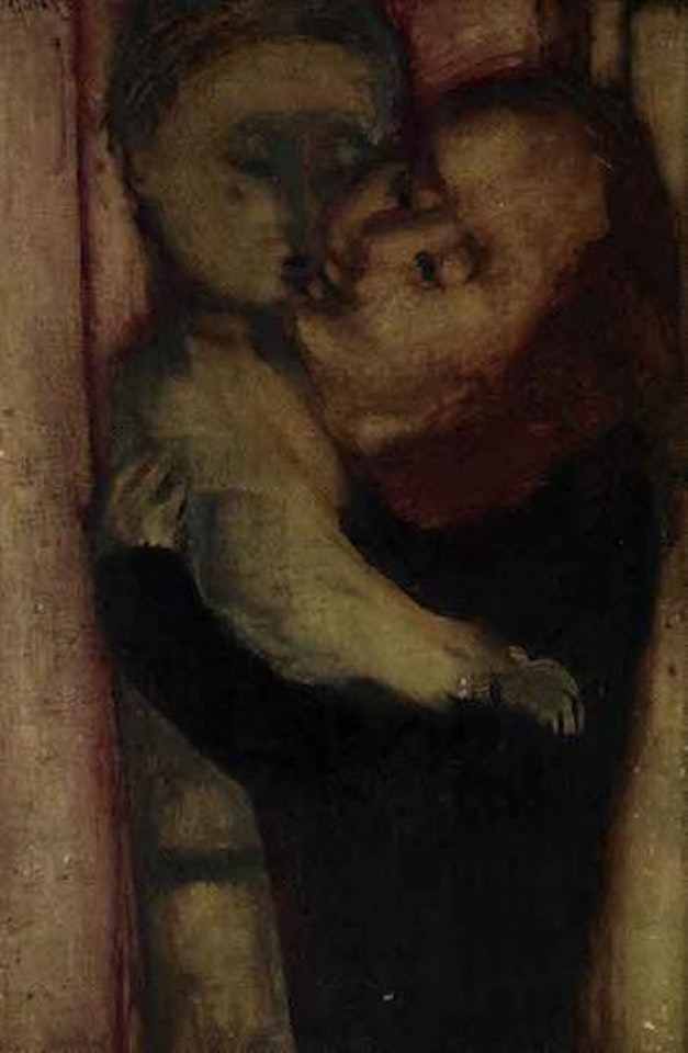 Untitled, mother and child by Mark Rothko