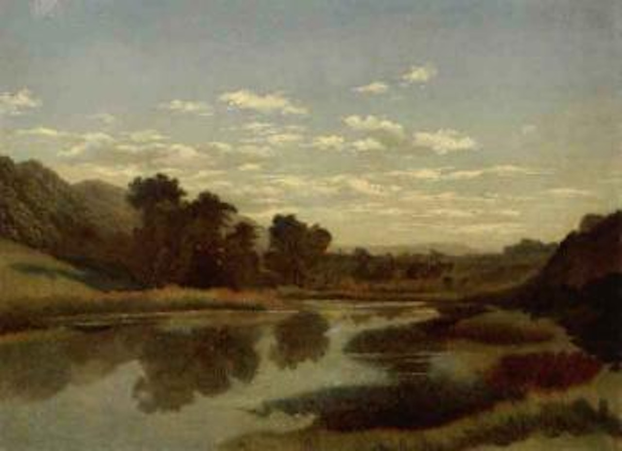 Rotsee near Lucerne by Robert Zünd