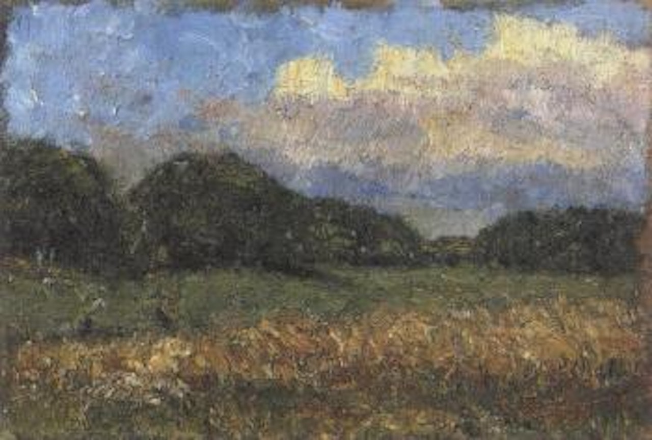 Landscape near Weimar by Christian Rohlfs