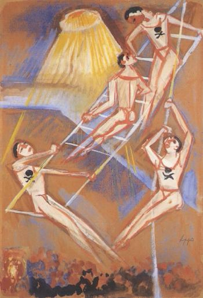 Artistes by Max Pechstein