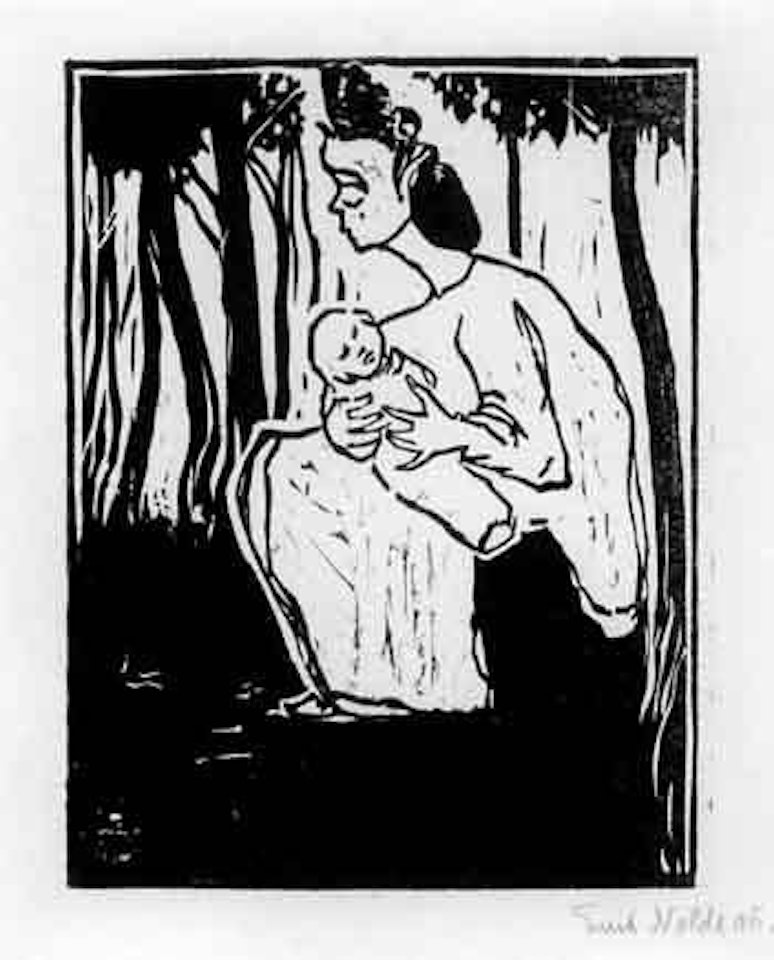 The Madonna by Emil Nolde