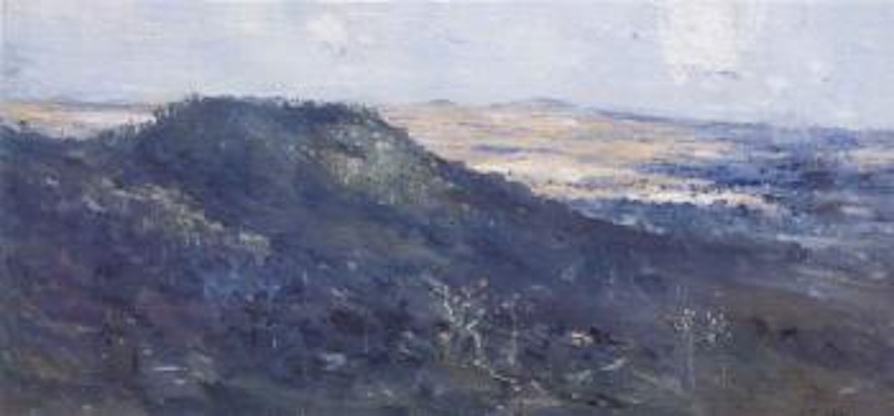 Mount Toorong, Mount Towrong, Macedon by Arthur Ernest Streeton