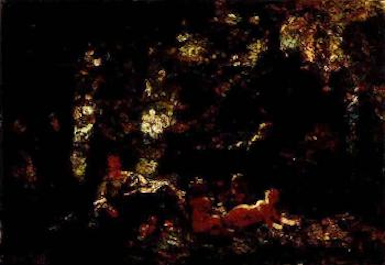 Fete champetre by Adolphe Monticelli