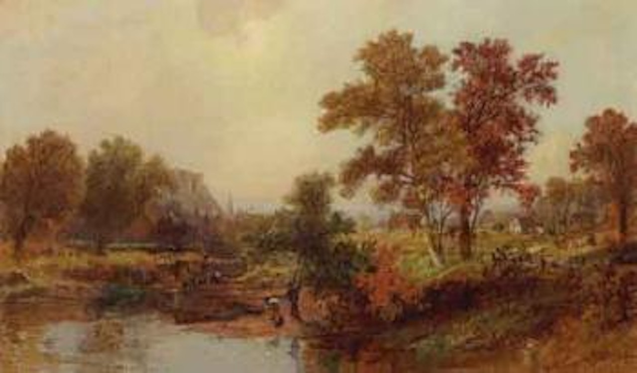 An October day by Jasper Francis Cropsey