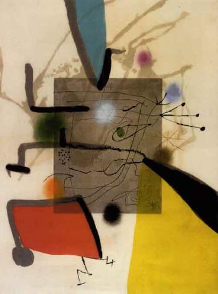 Llibre dels sis sentits II by Joan Miró