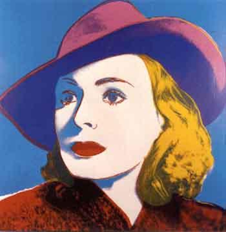 Ingrid Berman by Andy Warhol