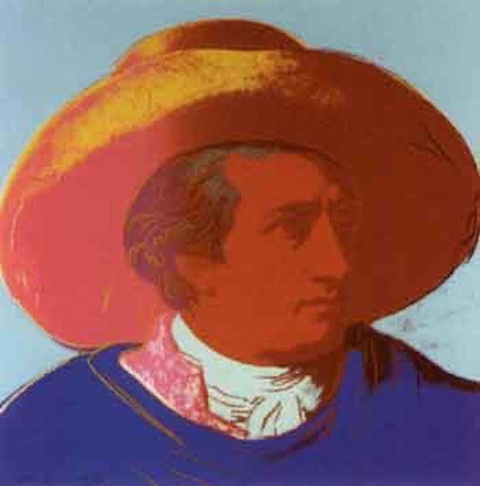 Goethe by Andy Warhol