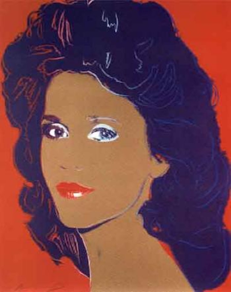 Jane Fonda by Andy Warhol