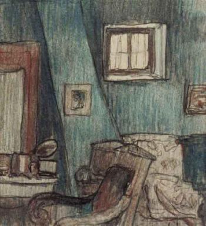 Le grenier de la grangette a valvins by Édouard Vuillard
